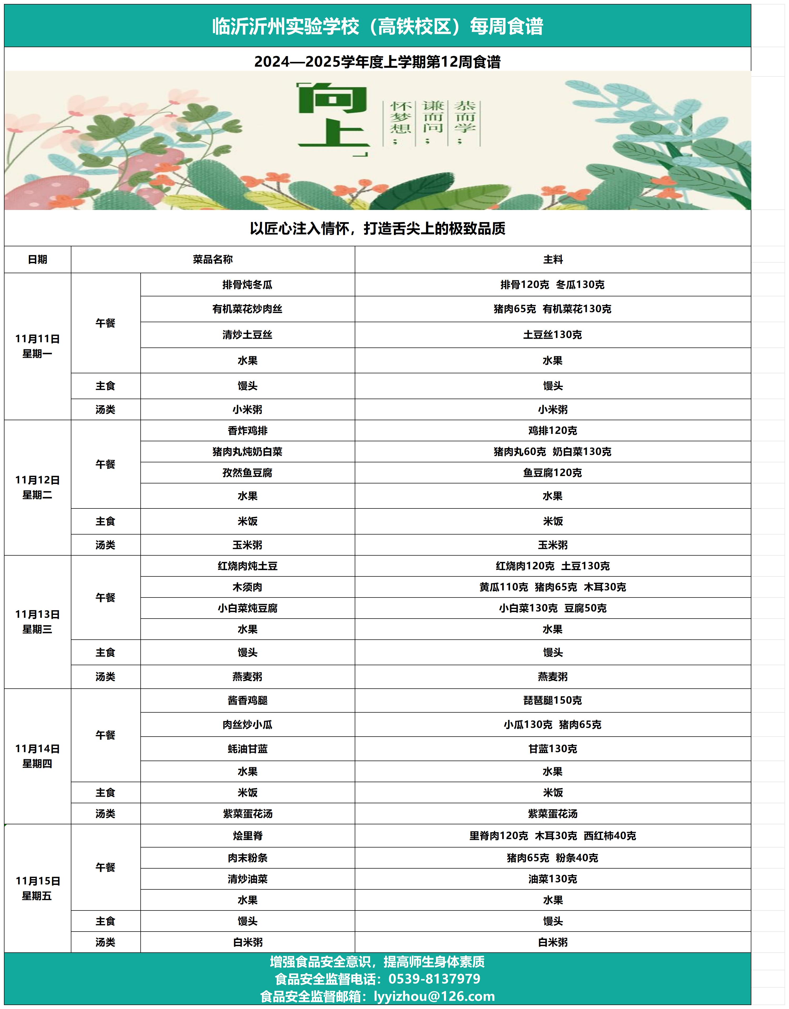臨沂沂州實驗學(xué)校（高鐵校區(qū)）第12周食譜_Sheet1.jpg